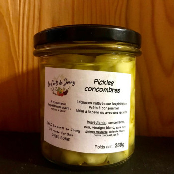Pickles de concombre