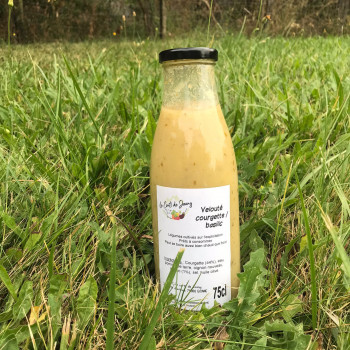 Velouté de courgettes au basilic