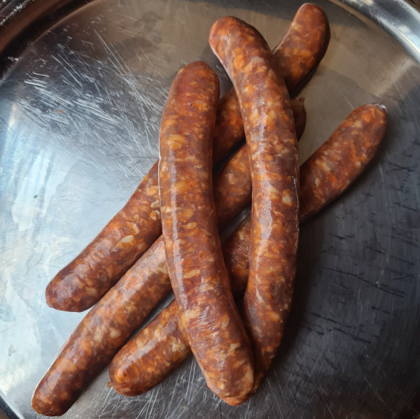 Saucisses au piment d'Espelette