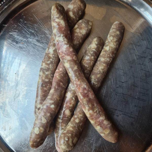 Saucisses chèvre et miel