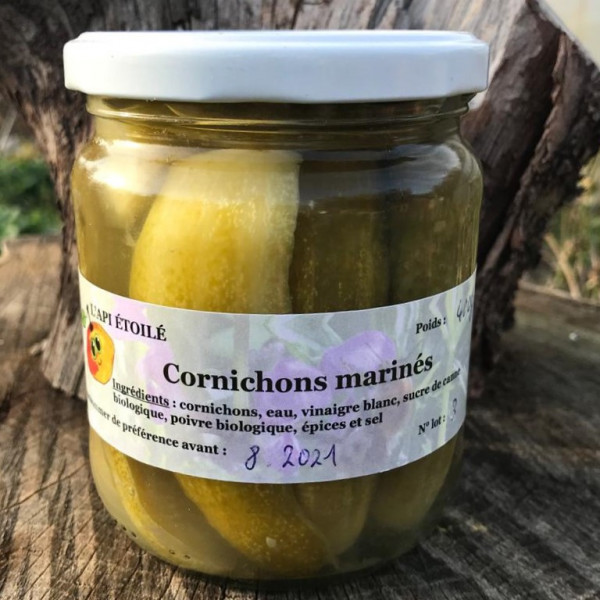 Cornichons marinés