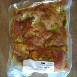 Emincé de porc marinade citron-romarin